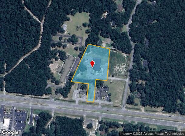  1571 S Ga Highway 21 S, Springfield, GA Parcel Map