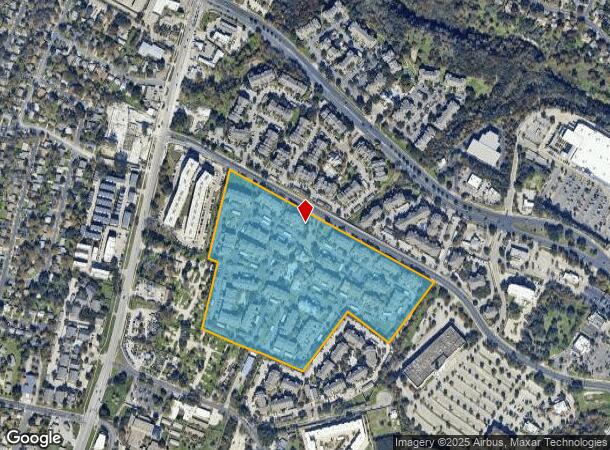 401 Little Texas Ln, Austin, TX Parcel Map
