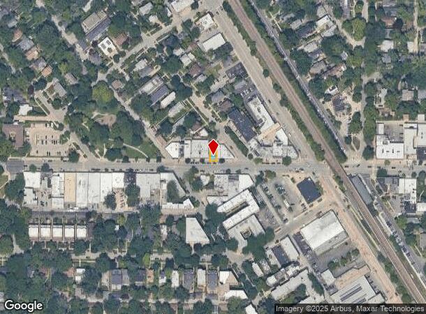  1933 Central St, Evanston, IL Parcel Map