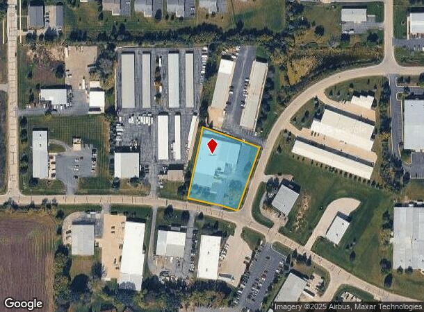 150 W Progress Dr, West Bend, WI Parcel Map