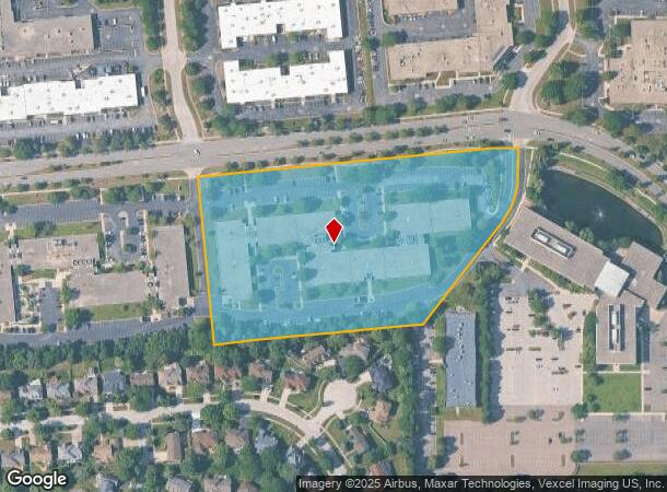 700 E Diehl Rd, Naperville, IL Parcel Map