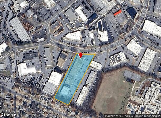 621 Lofstrand Ln, Rockville, MD Parcel Map