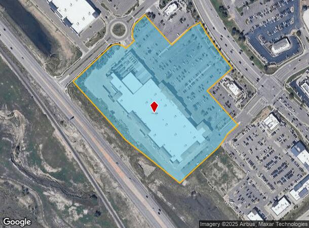 1360 New Beale St, Castle Rock, CO Parcel Map