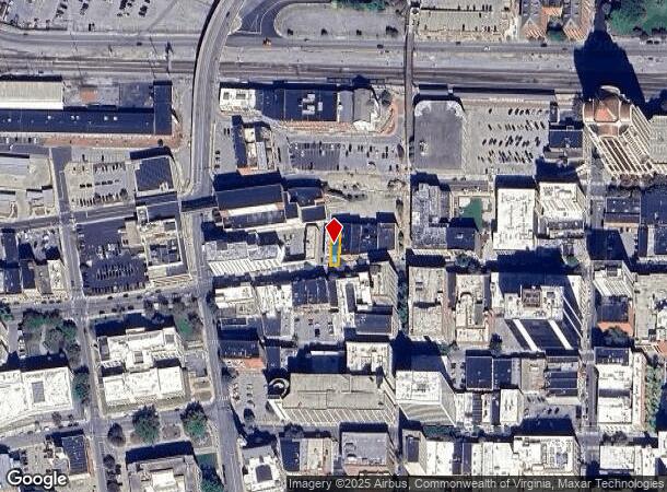  117 Campbell Ave Sw, Roanoke, VA Parcel Map