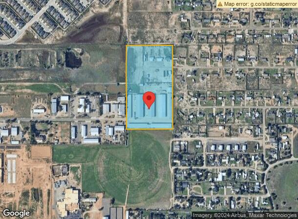  2102 109Th St, Lubbock, TX Parcel Map