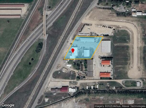 240 N Yellowstone Hwy, Rigby, ID Parcel Map