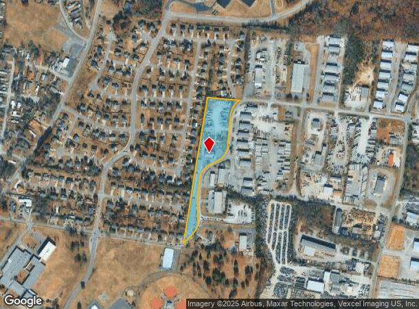 287 Sandhill Rd, La Vergne, TN Parcel Map