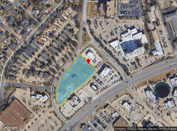 705 Tarrow St, College Station, TX Parcel Map
