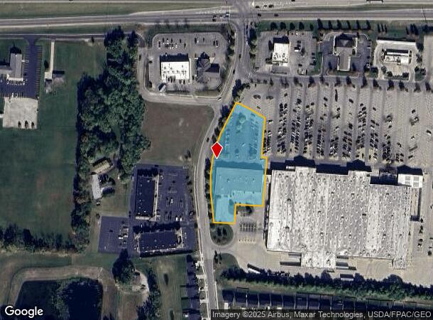  120 S Tuttle Rd, Springfield, OH Parcel Map
