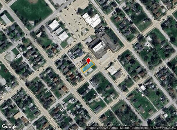 1508 Morgan St, Keokuk, IA Parcel Map