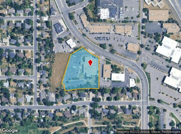  6881 S Yosemite St, Centennial, CO Parcel Map
