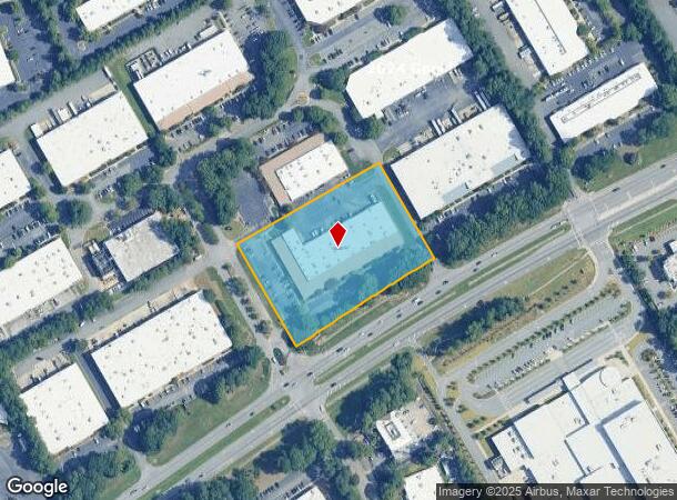  5923 Peachtree Industrial Blvd, Peachtree Corners, GA Parcel Map