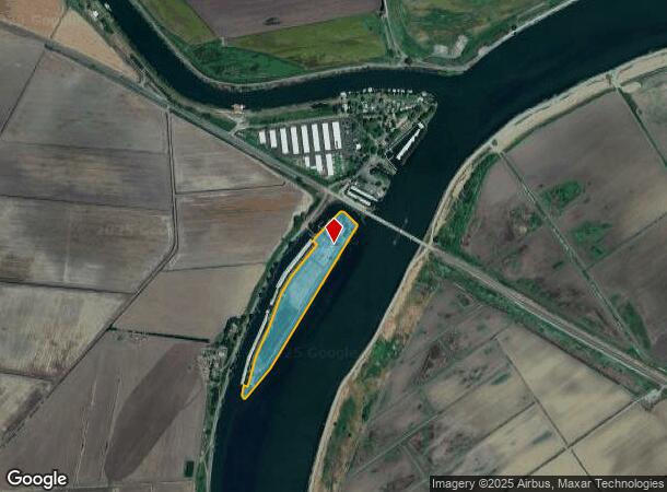 500 Brannan Island Rd, Isleton, CA Parcel Map
