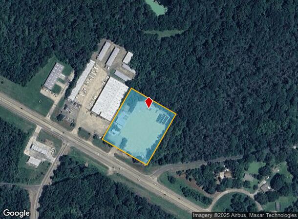 5206 W Highway 80 W, Jackson, MS Parcel Map