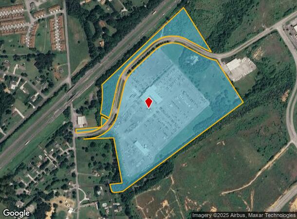  1011 Adesa Blvd, Lenoir City, TN Parcel Map