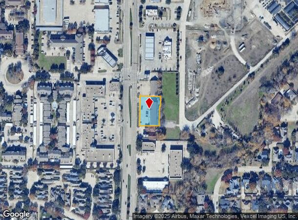 18816 Preston Rd, Dallas, TX Parcel Map