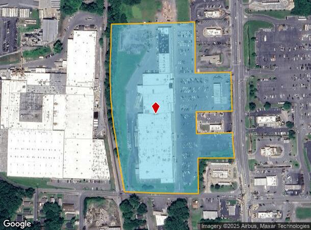 1205 N Glenwood Ave, Dalton, GA Parcel Map
