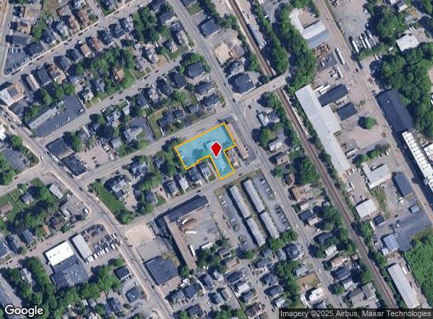  40 Emerson Ave, Brockton, MA Parcel Map