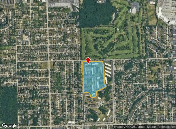  8401 W 99Th Ter, Palos Hills, IL Parcel Map