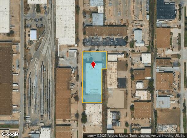 616 111Th St, Arlington, TX Parcel Map