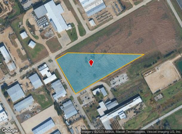 551 Airport Dr, Mansfield, TX Parcel Map