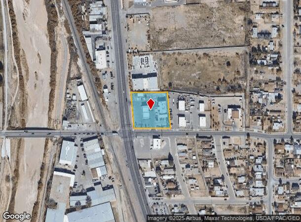  6410 Doniphan Dr, El Paso, TX Parcel Map