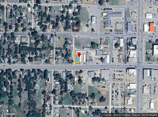 230 W Belknap St, Jacksboro, TX Parcel Map