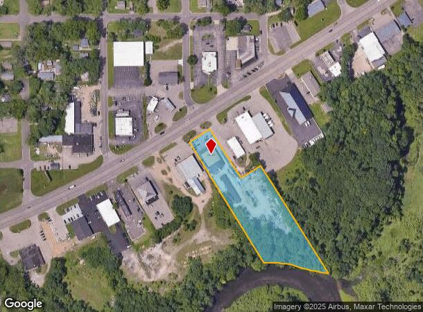  1276 Columbia Ave E, Battle Creek, MI Parcel Map