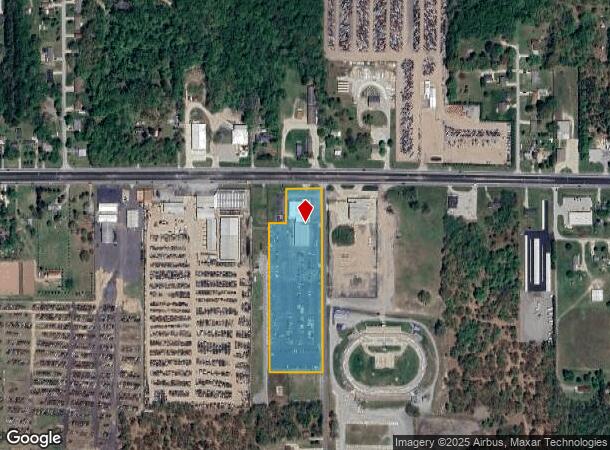  56519 Peach Rd, South Bend, IN Parcel Map