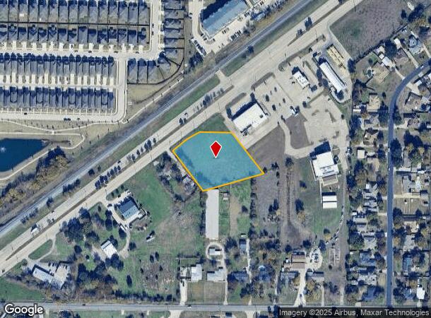 6910 State Highway 78, Sachse, TX Parcel Map