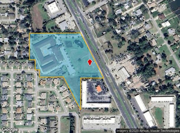  2010 S Ridgewood Ave, Edgewater, FL Parcel Map