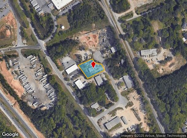  9265 S Main Ct, Jonesboro, GA Parcel Map