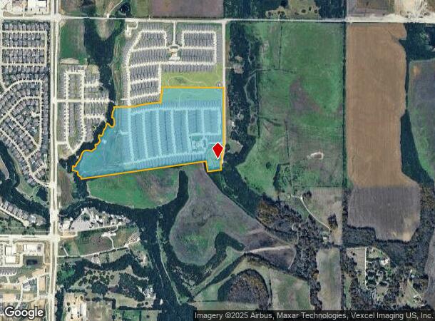  8201 Luxe Blvd, Mckinney, TX Parcel Map