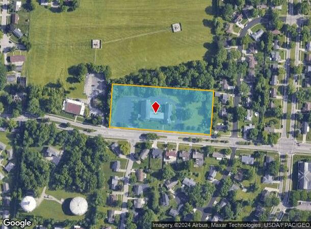  800 E David Rd, Dayton, OH Parcel Map