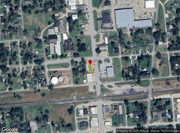 110 N Brooks St, Brazoria, TX Parcel Map