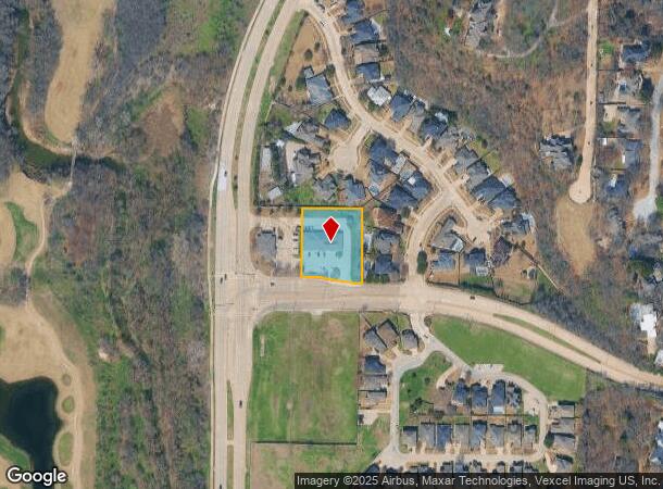  2301 W Lamar Blvd, Arlington, TX Parcel Map