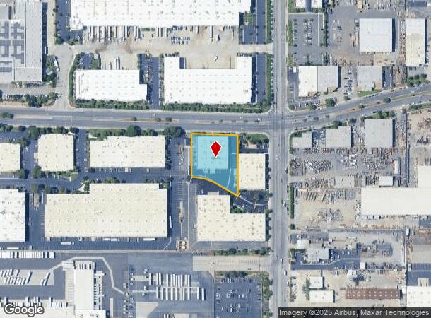 12922 Florence Ave, Santa Fe Springs, CA Parcel Map