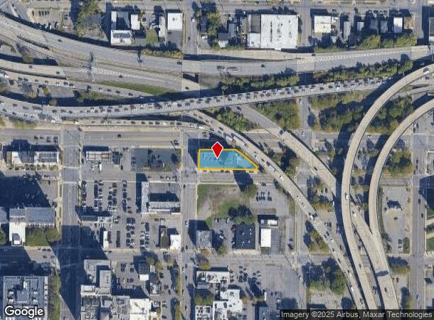 500 Erie Blvd East & Townsend St, Syracuse, NY Parcel Map