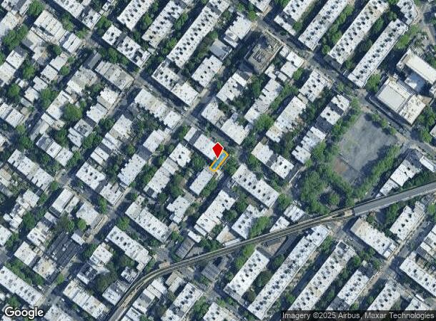  688 Woodward Ave, Ridgewood, NY Parcel Map