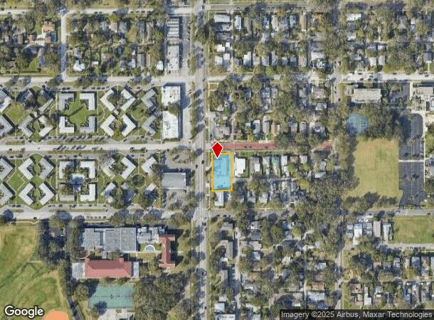  1747 16Th St N, Saint Petersburg, FL Parcel Map
