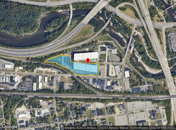 911 John St, Columbus, OH Parcel Map