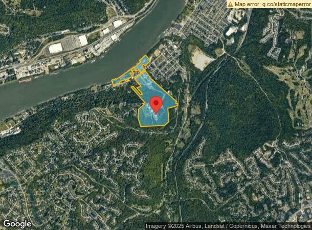  401 River Rd, Ft Mitchell, KY Parcel Map