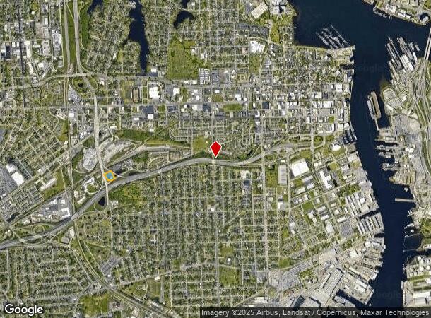  1420 Columbus Ave, Portsmouth, VA Parcel Map