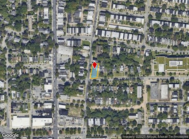  3401 Old York Rd, Baltimore, MD Parcel Map