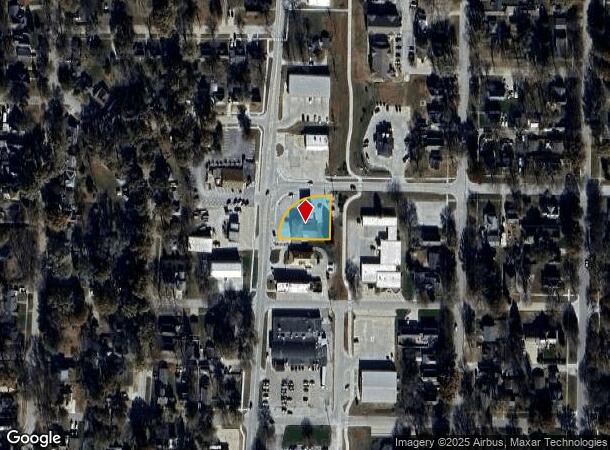  1142 N Chestnut St, Wahoo, NE Parcel Map