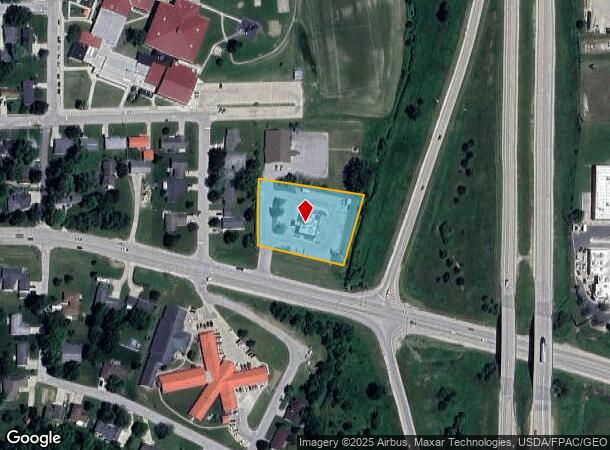  1304 E 3Rd St, Anamosa, IA Parcel Map