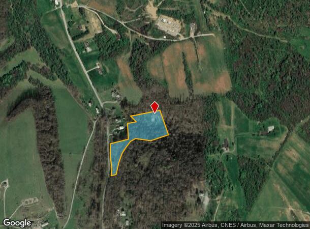 2010 Emerald Valley Rd, Vanderbilt, PA Parcel Map