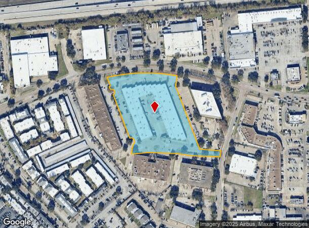  10161 Harwin Dr, Houston, TX Parcel Map