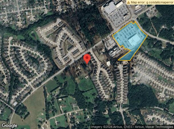  1401 W Georgia Rd, Simpsonville, SC Parcel Map