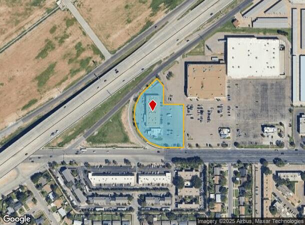 5404 4Th St, Lubbock, TX Parcel Map